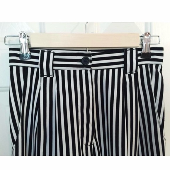 Vintage American Apparel Striped Pants - Picture 2 of 3